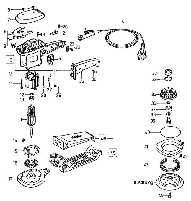 Festool ET 2 E / 486025 Spare Parts