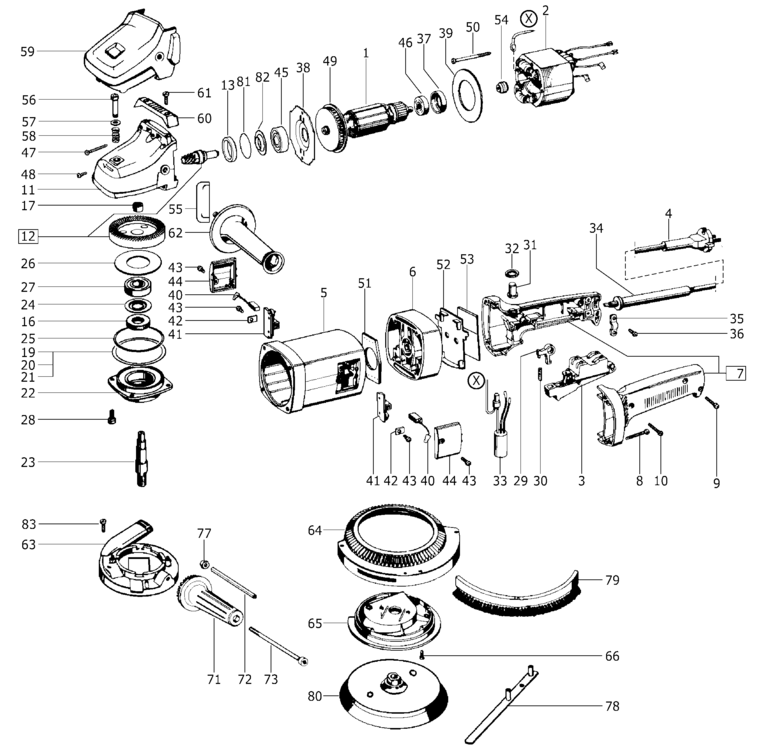 Festool RAS 180.03 E-AH 230V / 495350 Spare Parts
