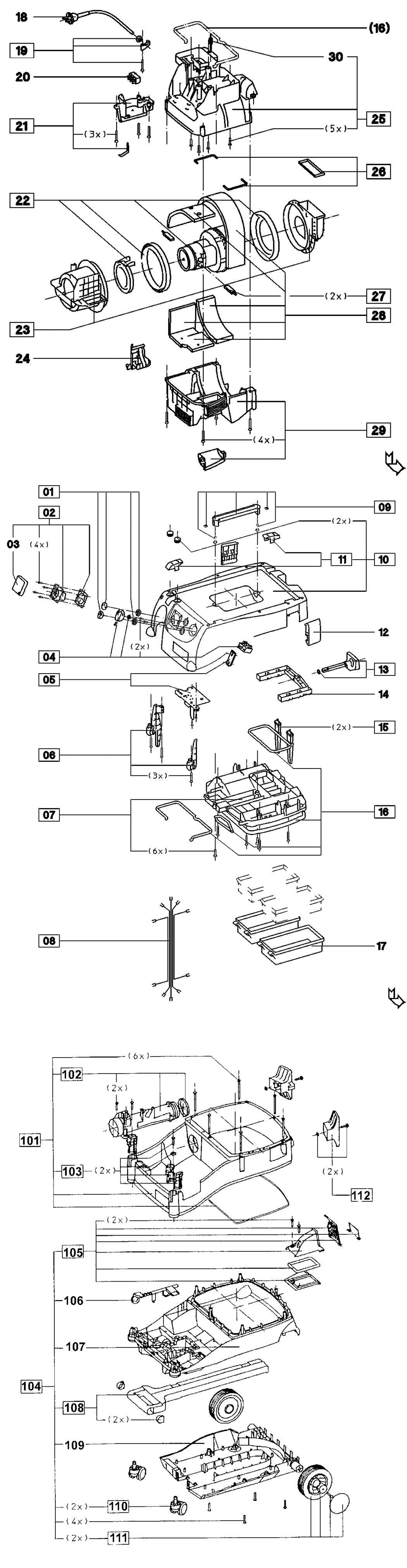 Festool CT 11 E / 454890 Spare Parts