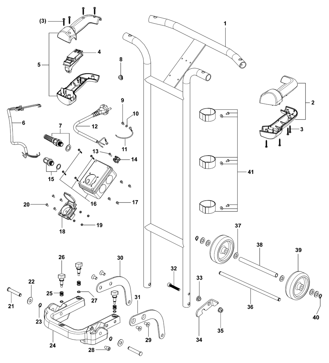 Festool BC-RG 150 / 768717 Spare Parts