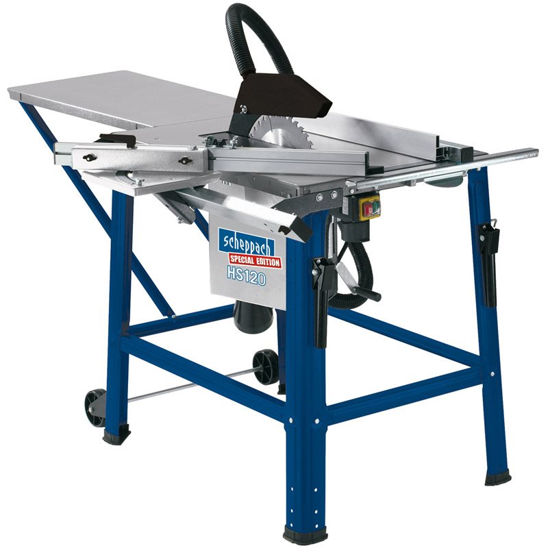Scheppach HS120 12 Table Saw With Sliding Table Carriage 